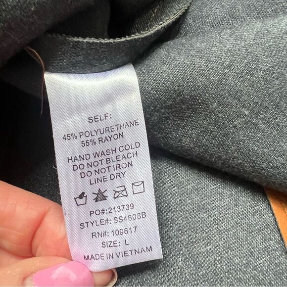 NWT Altar’d State Camel Brown Faux Leather Mini Skirt Size Large - Picture 7 of 8